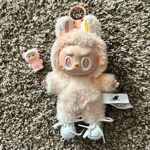 POPMART Labubu on Keychain + Shoes + POPMART Baby